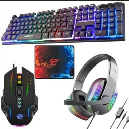 ENTWINO 4 in 1, Gaming Keyboard Mouse Combo With Gaming Headphone + Mousepad Combo Set Designed for Gaming-image-6