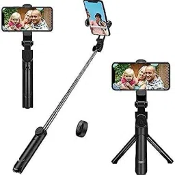 Glatoxi XT-02 Bluetooth Extendable Selfie Stick Lightweight All Smartphone Tripod, Monopod-17