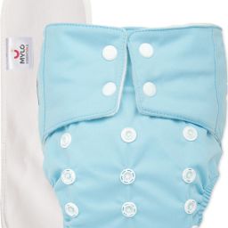 Baby Leak-Proof Baby Cloth Diaper | Reusable, Washable & Adjustable, 3M-3Y-45