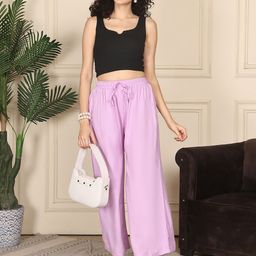 TAG 7 Women Flared Ethnic Palazzos-25
