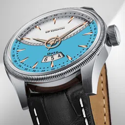 DOUBLERUN Men Dial & Leather Straps Analogue Multi Function Watch H05N9027 image 5