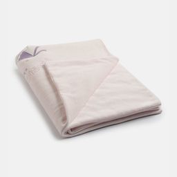 Chicco Girls Pink & White Embroidered Cotton AC Room 800 GSM Single Bed Pram-picture-1