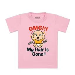 arvesa Omg My Hair is Gone Printed Kids Tshirt-picture-8