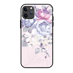 QRIOH Floral Printed iPhone 11 Pro Max Back Case Mobile Accessories-picture-43