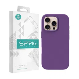 SPRIG Solid Printed iPhone 16 Pro Bumper Case Mobile Accessories-image-40