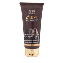 DERMEASE Coffee Face Wash with Coffee, Caffeine & White Water Lily - 100 ml image 2