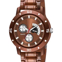 CSAMON Men Embellished Dial & Bracelet Style Straps Analogue Watch-45