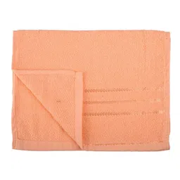 Kuber Industries Set Of 2 Pink & Peach-Coloured Striped Cotton Face Towels image 2