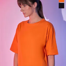 DIMPY GARMENTS Women 2 Pockets Boxy T-shirt-image-45