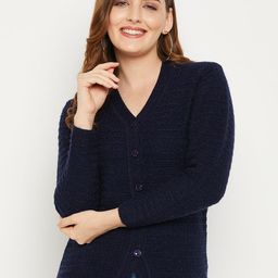 Zigo Women Woollen Cardigan-image-61