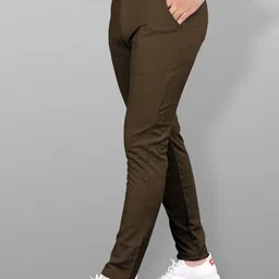 Moda Rapido Men Regular Fit Mid-Rise Tailored Trousers-image-59