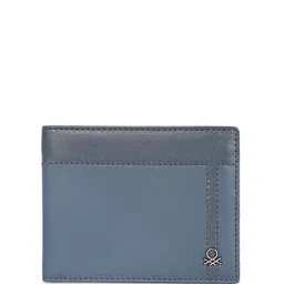 United Colors of Benetton Men Leather Two Fold Wallet-picture-13
