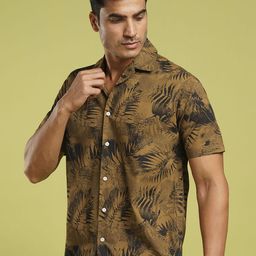 Mast & Harbour Men Relaxed Opaque Printed Casual Shirt-image-23