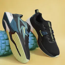 Power Men Mesh Running Non-Marking Lace-Up Sports Shoes-17