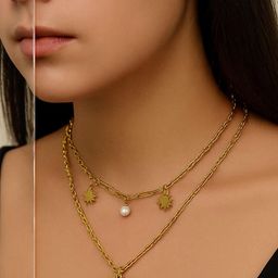 ISHTAARA Women Gold Necklace and Chains-image-76