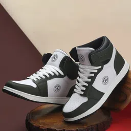 THNXBRO Men PU High-Top Sneakers-picture-11
