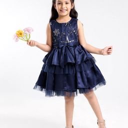 Mark and Mia Girls Embellished sequinned Detail Fit & Flare Dress-image-84