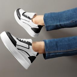 CORSICA Women Colourblocked PU Sneakers-picture-45
