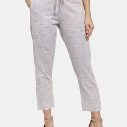 CORSICA Women Printed Tailored Trousers-picture-25
