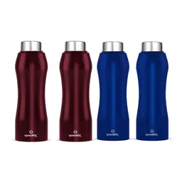Speedex Blue & Maroon 4 Pieces Stainless Steel Water Bottle - 1000 ml Each-image-80