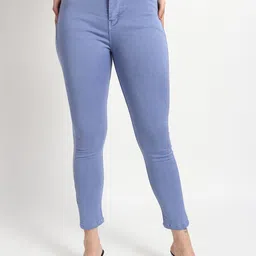 TYFFYN Women Slim Fit High-Rise Highly Distressed Heavy Fade Stretchable Jeans-picture-13