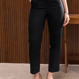 SASSAFRAS worklyf Women Comfort Chinos Trousers-image-20