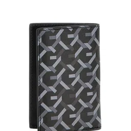GUESS Men Geometric Printed PU Two Fold Wallet image 3