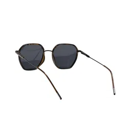 Eyejack Unisex Round Sunglasses With Polarised and UV Protected Lens 2503PCL1488-Black image 3