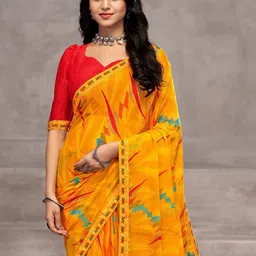 Anouk Pure Chiffon Saree-picture-16