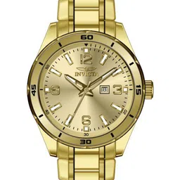 Invicta Men Dial & Stainless Steel Bracelet Style Straps Analogue Watch 46676-24