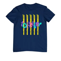 TeeSlix Unisex Blue Tshirts-image-60
