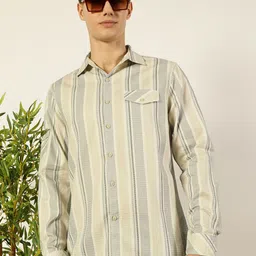 VALEN CLUB Men Premium Slim Fit Opaque Casual Shirt-picture-32