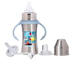 Adore Blue Printed Trion 3 in 1 Feeding Bottel-image-86