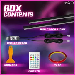fabtec USB Car Dashboard K4 Ambient Light 110 + 25 CM Remote + APP Control Symphony Car Fancy Lights-picture-15