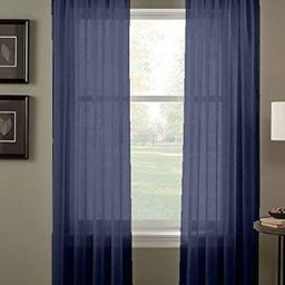 Dekor World Multicoloured Set of 2 Sheer Window Curtain-23