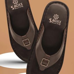 SMOXX Men Brown Flip Flops-image-31