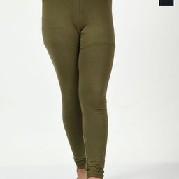 KAYU Girls Solid Pack Of 2 Solid Churidar Length Leggings-image-53