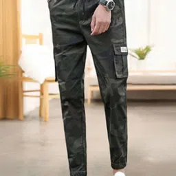 KPOP Men Camouflage Printed Original Trousers-picture-11
