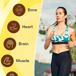 La Nature's Omega 3 Fish Oil 1000 mg Gold With Vitamin D & Vitamin E - 60 Softgel Capsules image 5
