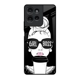QRIOH Girl Boss Printed Motorola G75 5G Impact Resistant Back Case-picture-16