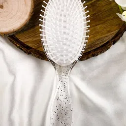 Jewelz Cushioned Hair Brush for Smooth Tangle-Free Hair Comb-46
