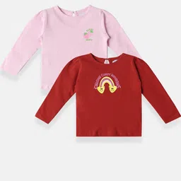 Nauti Nati Girls 2 Printed Bio Finish T-shirt-picture-24