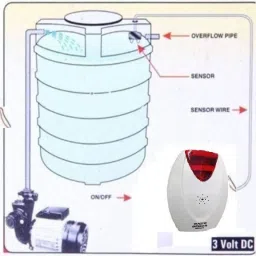 Goyal Traders WATER TANK WIRED OVERFLOW ALARM Wired Sensor Security System image 2