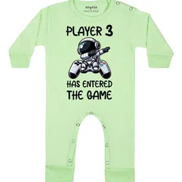 Arvesa Player 3 Entered The Game Printed Bodysuit-image-83