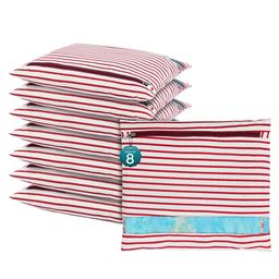 Kuber Industries Maroon Set of 6 Regular Multi-Utility Organisers-7