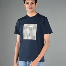 LOUIS STITCH Men Super Combed Cotton Regular Fit Round Neck T-Shirt-picture-35