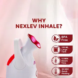 NexLev 2 In 1 Face Steamer For Cough & Cold image 3