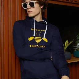 Campus Sutra Men Printed Hooded Sweatshirt-picture-28