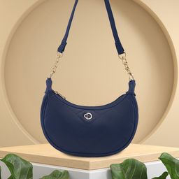 Caprese PU Structured Shoulder Bag with Applique image 1