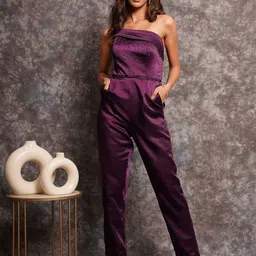 Pooja Peshoria Basic Jumpsuit with Embellished-picture-50